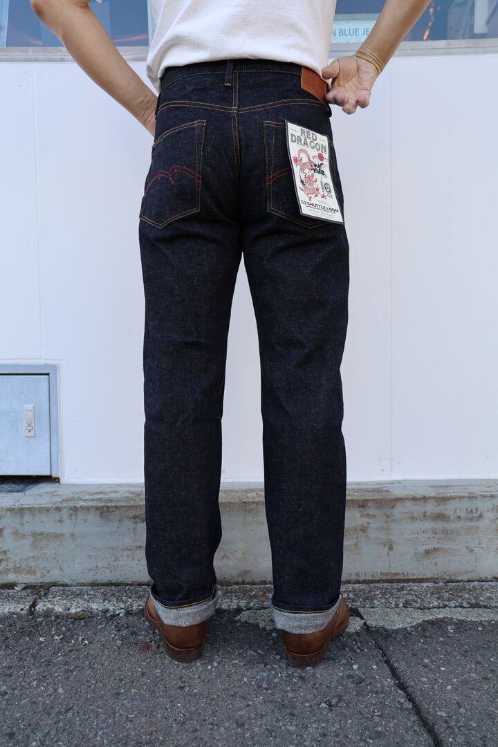 DM-011 Studio D'Artisan x Denimio Collab 16oz Red Dragon Jeans Regular Straight,, medium image number 12