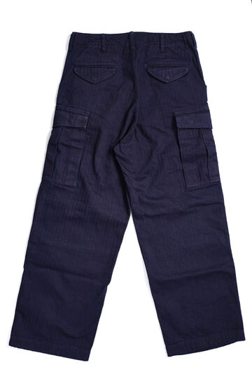 TNK305 "herringbone" M65 Pants (INDIGO),INDIGO, small image number 11