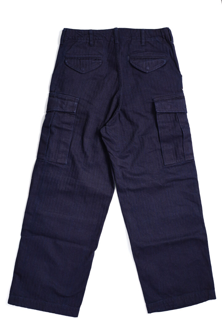 TNK305 "herringbone" M65 Pants (INDIGO),INDIGO, medium image number 11