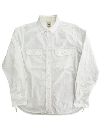 F3496 OX WORK SHIRT-WHITE-3L,WHITE, small image number 0