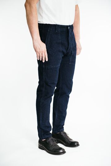 YO0905BKRID 25oz Utility Pants Indigo,, small image number 9