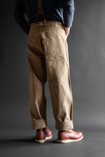 M101 (41) 15OZ WAIST OVERALL DUCK WIDE STRAIGHT,, small image number 2