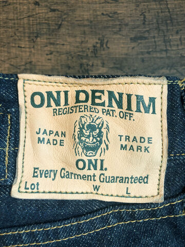 ONI295-Ishikawadai Ishikawadai Denim Shinchback Loose Straight,, small image number 9