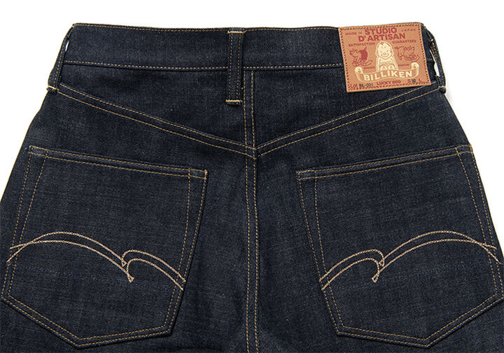 BILLI-001 14oz Billiken Collab Jeans Regular Straight,, medium image number 3