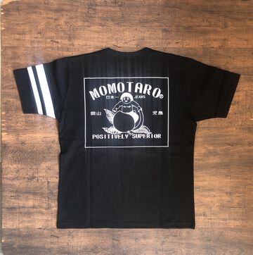 MXTS1101 MOMOTARO PATCH PRINT T-SHIRTS,WHITE, small image number 4