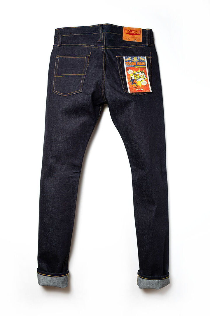 M106G-000B 23oz 'Tough Jeans' Slim Tapered-Non Wash-33,, medium image number 1