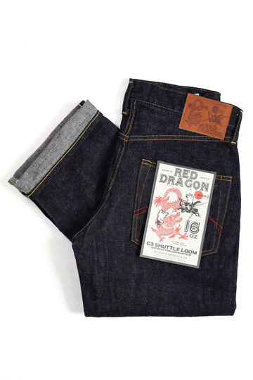 DM-011 Studio D'Artisan x Denimio Collab 16oz Red Dragon Jeans Regular Straight,, small image number 0