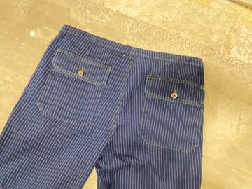 GZ-BDSP-0506 9oz Stripe Short Pants-One Wash-3L,, small image number 5