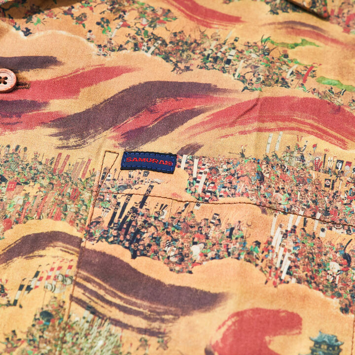 SSA24-NJ Siege of Osaka Hawaian Shirt,, medium image number 2