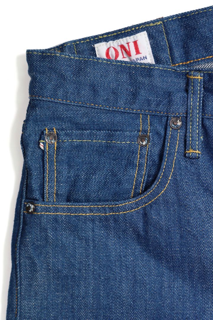 ONI570-OFBD 13.7oz Old Faded Blue Denim Classic Straight,, medium image number 3