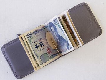 HYN-815CGY Money Clip Wallet -Ethane-,, small image number 2