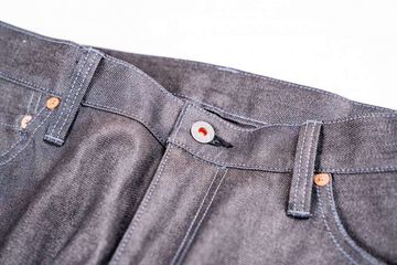 GZ-COTPT-0609 12oz Coated Denim Slim Straight Jeans BD,, small image number 2