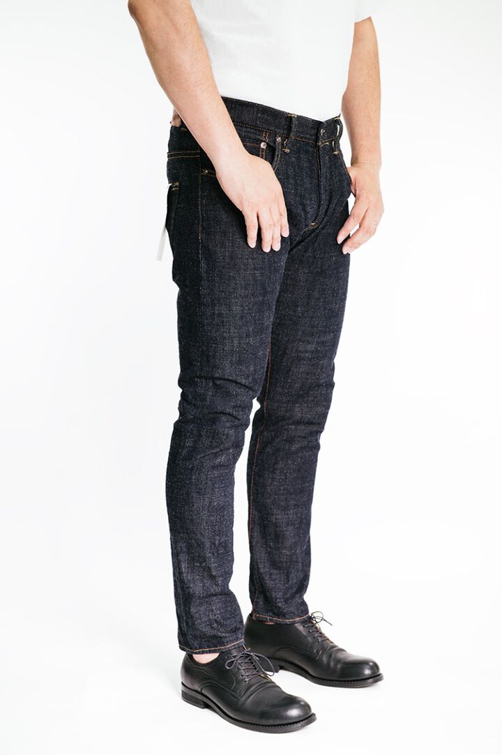 Z0830FU 14OZ 'FUUMA'  Selvedge Street Tapered Jeans-28,, medium image number 2