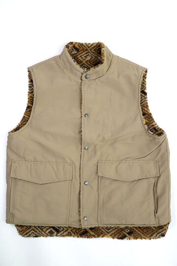 60/40 CLOTH REVERSIBLE VEST (BEIGE) 01-9023-67,, small image number 0