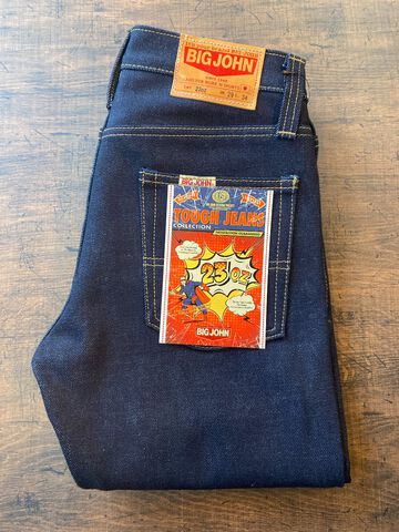 M106G-000B 23oz "Tough Jeans" Slim Tapered-Non Wash-33,, small image number 6