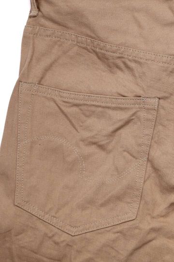 ONI022-SCKB 9.5oz Selvedge Chino Khaki Beige Relax Straight,, small image number 4