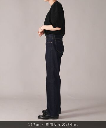 JUJE1003 Straight 【Women's】,INDIGO, small image number 16