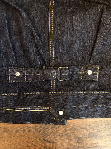 MXGJ3001 13oz TOKUNOU BLUE SELVEDGE HERITAGE DENIM JACKET,INDIGO, small image number 9