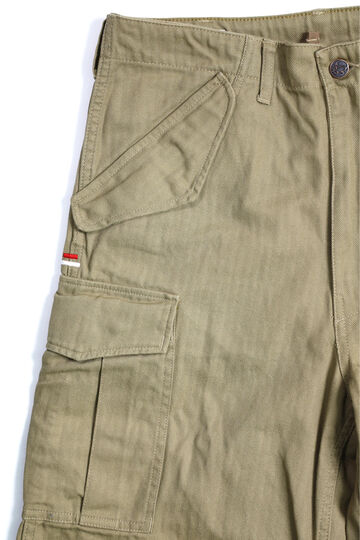 TNK305 "herringbone" M65 Pants (KHAKI BEIGE),KHAKI BEIGE, small image number 4