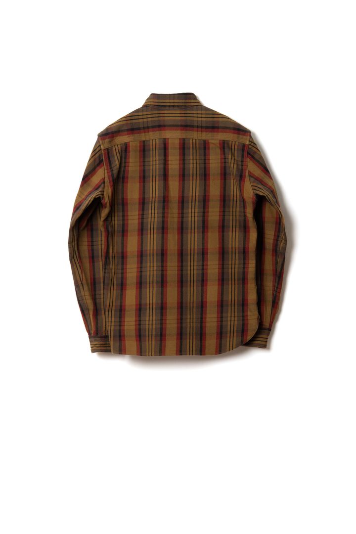 5714 Heavy Flannel Shirts,GREEN, medium image number 3