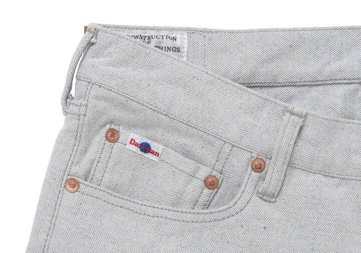 【Pre-order】1896 13oz UPCYCLE Indigo Canvas Pants Regular Straight,L.IND, medium image number 4