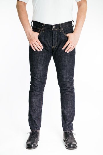 Z0830FU 14OZ 'FUUMA'  Selvedge Street Tapered Jeans-28,, small image number 0