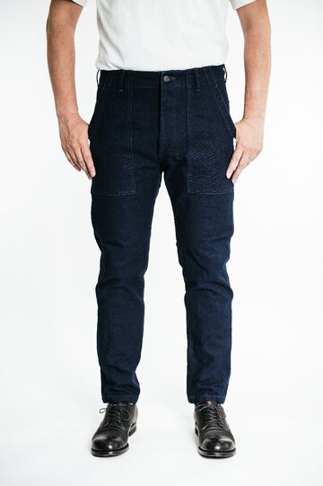 YO0905BKRID 25oz Utility Pants Indigo,, small image number 0