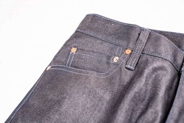 GZ-COTPT-0609 12oz Coated Denim Slim Straight Jeans BD,, small image number 4