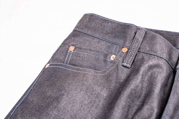 GZ-COTPT-0609 12oz Coated Denim Slim Straight Jeans BD,, medium image number 4