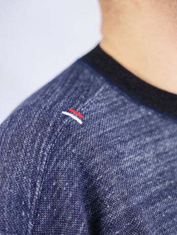 HY1716K 'KUON' Indigo Sweatshirt-XL,, small image number 5