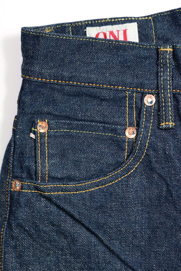 ONI200-Ishikawadai 15oz Ishikawadai Denim Wide Straight,, small image number 3