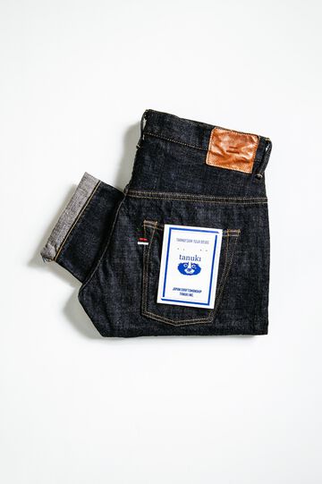 Z0830FU 14OZ 'FUUMA'  Selvedge Street Tapered Jeans-28,, small image number 6