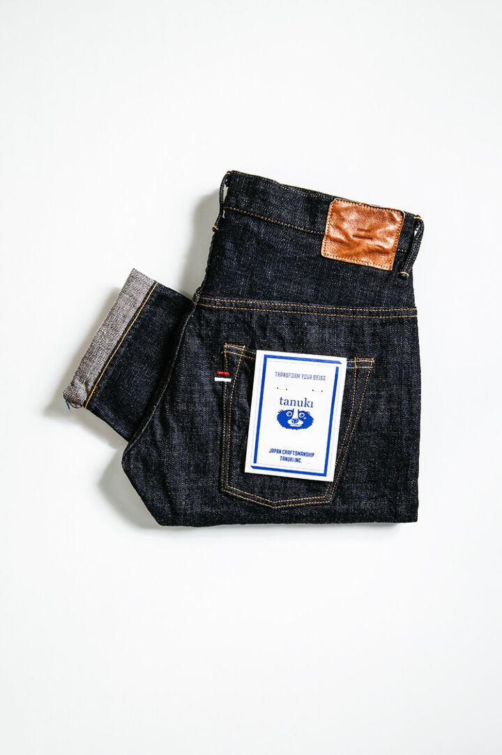 Z0830FU 14OZ 'FUUMA'  Selvedge Street Tapered Jeans-28,, medium image number 6