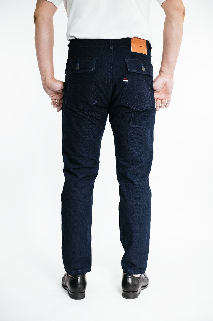 YO0905BKRID 25oz Utility Pants Indigo,, medium image number 11