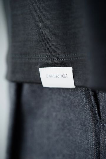 【CAPERTICA】CAP707CS01 Super140s Washable Wool DC_jersey / Loosey Tank_Top,MIDNIGHT, small image number 10