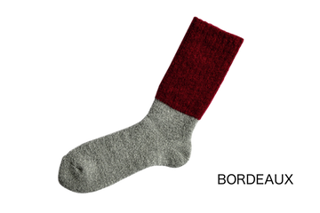NK0704 Mohair Wool Pile Socks-CHRISTMAS RED-M,CHRISTMAS RED, small image number 2