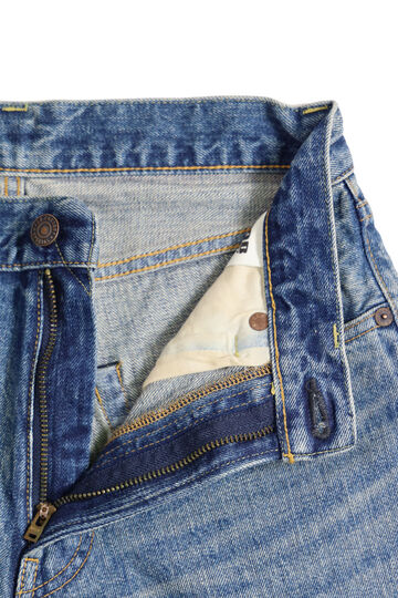 F160 13oz SELVEDGE  66 DENIM TAPERED (BLUE),BLUE, small image number 2