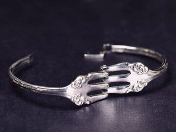 NCAJ-401 Movable Cutlery Bracelet Bracelet,, small image number 2