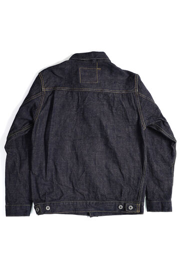 ONI02516P-14KBE 14oz Oni Denim Beige 2nd Type Jacket with handwarmers,, small image number 1
