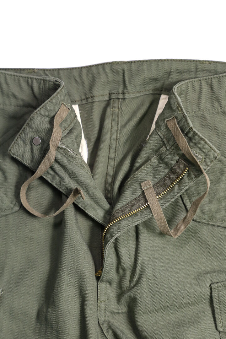 TNK305 "herringbone" M65 Pants (ARMY GREEN),ARMY GREEN, medium image number 3