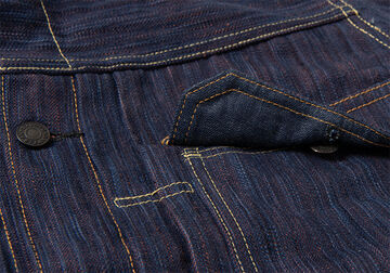 SP-088 15oz 45th Hinode Awa Shoai Denim Jacket,, small image number 6