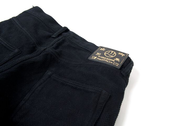 1877 Kyoto Black Dyed Sashiko Jeans Slim Straight -One Wash-31,, medium image number 8