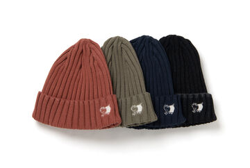 7557 Sulfur Dyed Cotton Knit Cap,NAVY, small image number 0