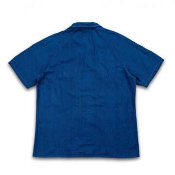 GZ-RGSLS-0607 Raglan Sleeve S/S Shirts,LIGHT INDIGO, small image number 9