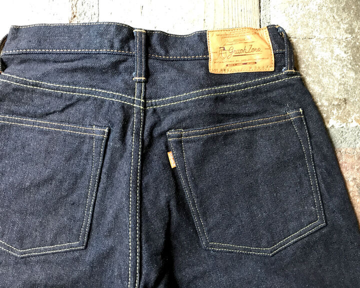 GZ-16SLST-Z01OW 16oz Left-woven ZIP jeans Slim Straight(One washed),, medium image number 3