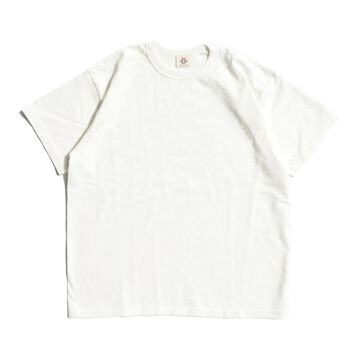 SJST-M HEAVY WEIGHT COTTON PLAIN T-SHIRT,WHITE, small image number 0