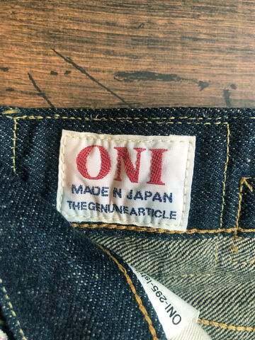 ONI295-Ishikawadai Ishikawadai Denim Shinchback Loose Straight,, small image number 6