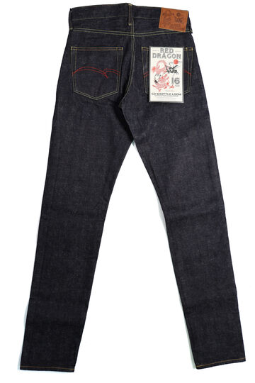 DM-010 Studio D'Artisan x Denimio Collab 16oz Red Dragon Jeans Relax Tapered,, small image number 8