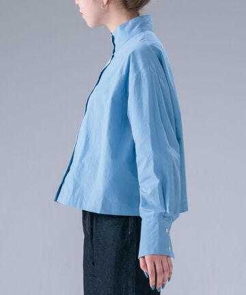 STLS1101 OKKAKE SHIRT 【WOMEN'S】,BLUE, small image number 1