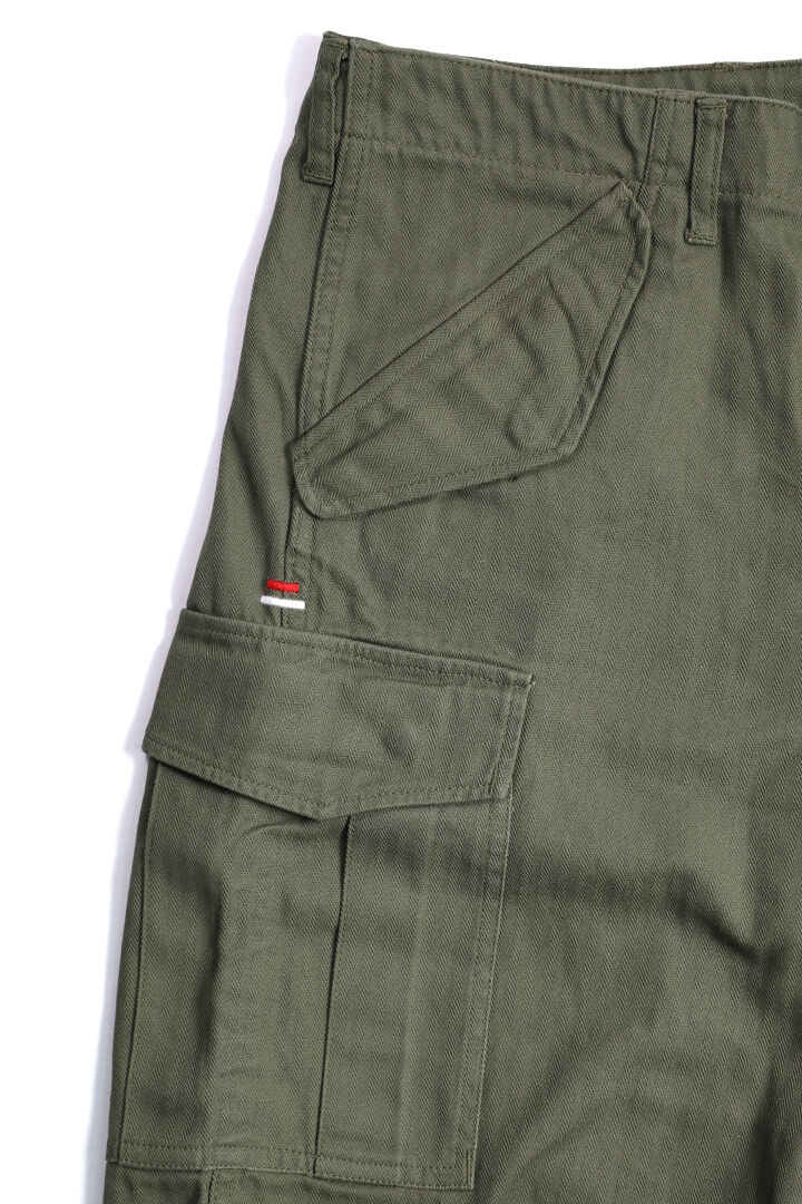 TNK305 "herringbone" M65 Pants (ARMY GREEN),ARMY GREEN, medium image number 4